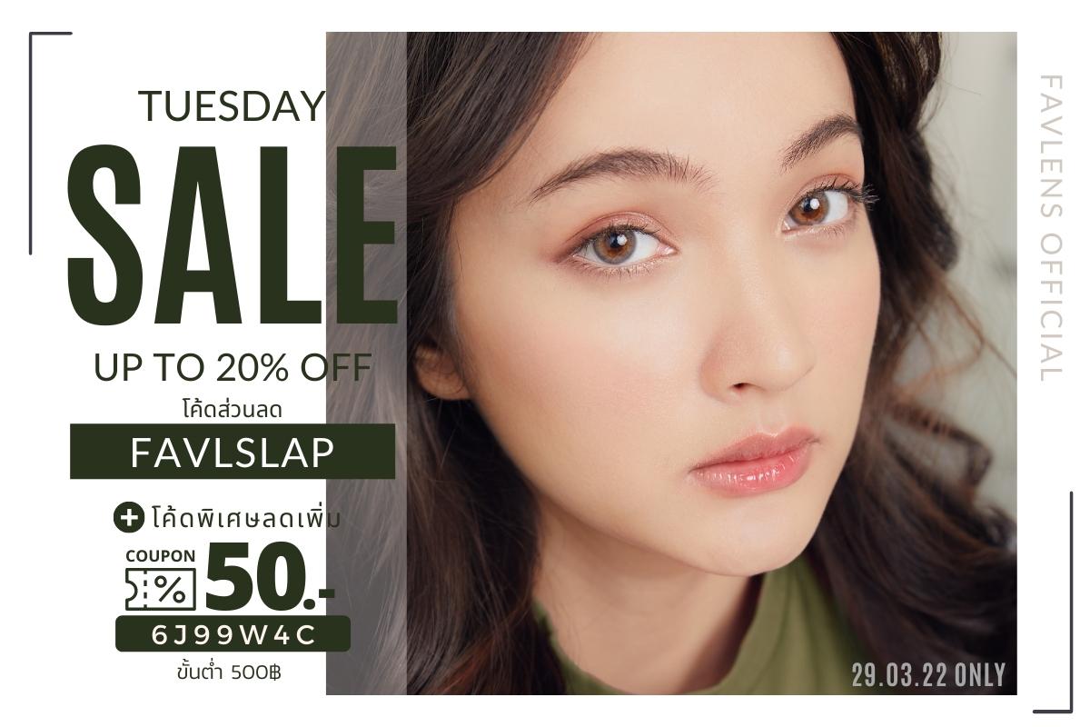 Shopee x Favlens Tuesday March 29 Promo