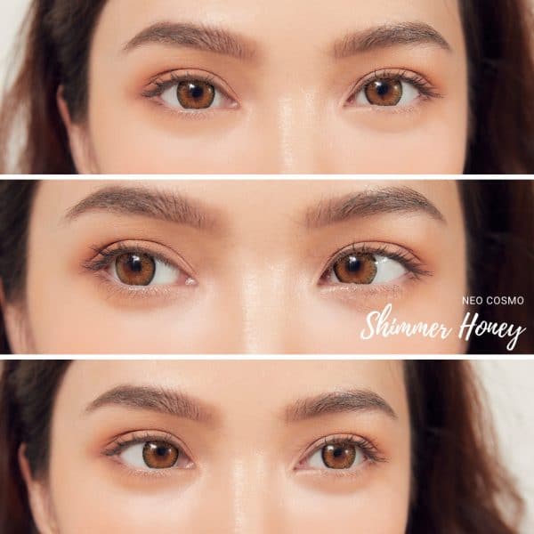 Neo Cosmo Shimmer Honey Contact Lens