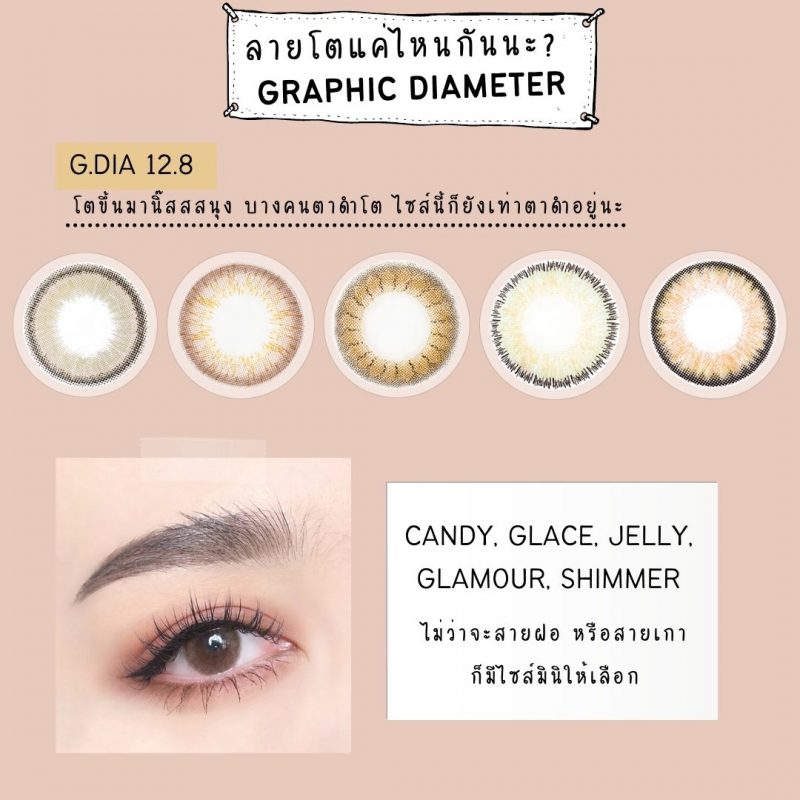 Neo Cosmo Contact Lens Graphic Diameter