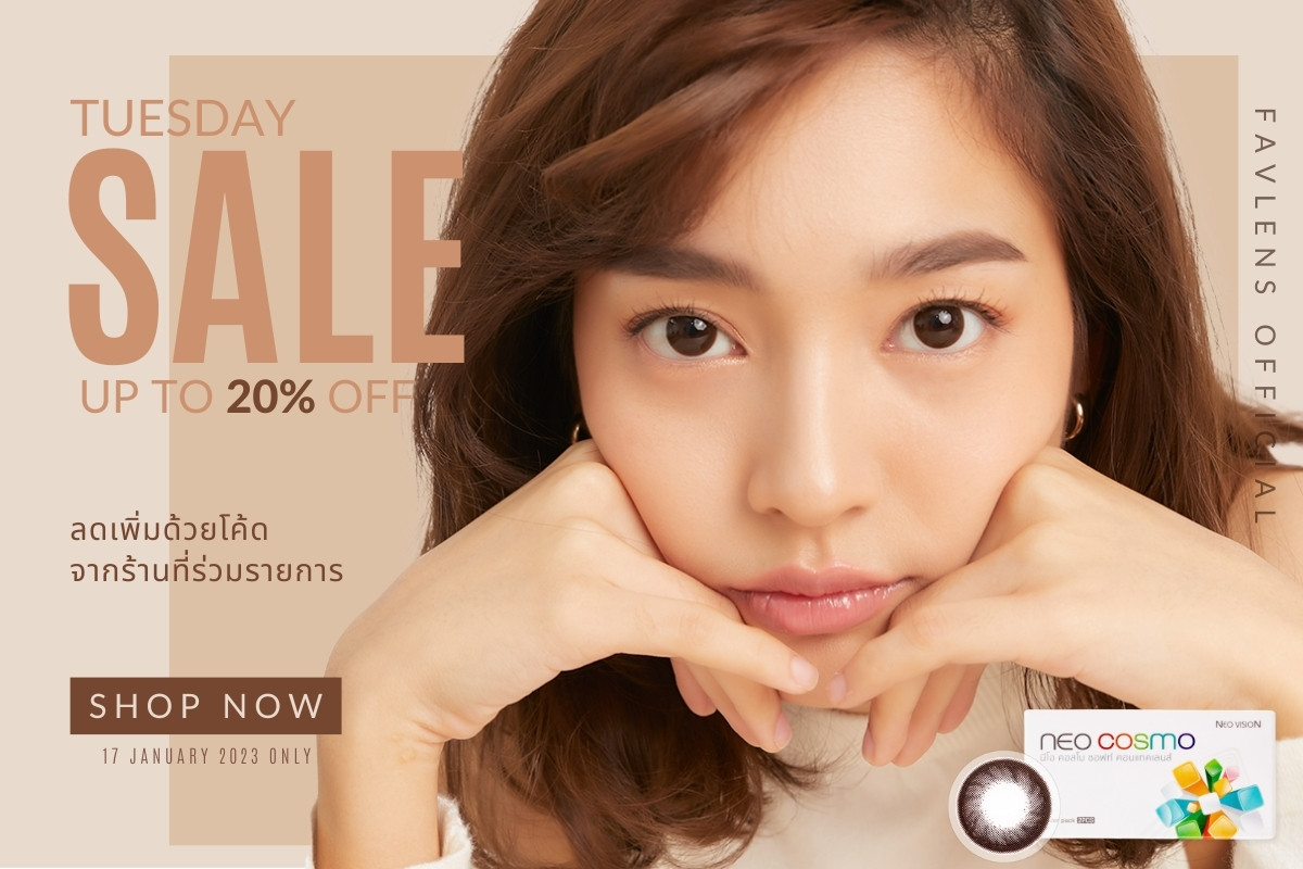 Tuesday Promotion Favlens 20% OFF Neo Cosmo Contact Lens