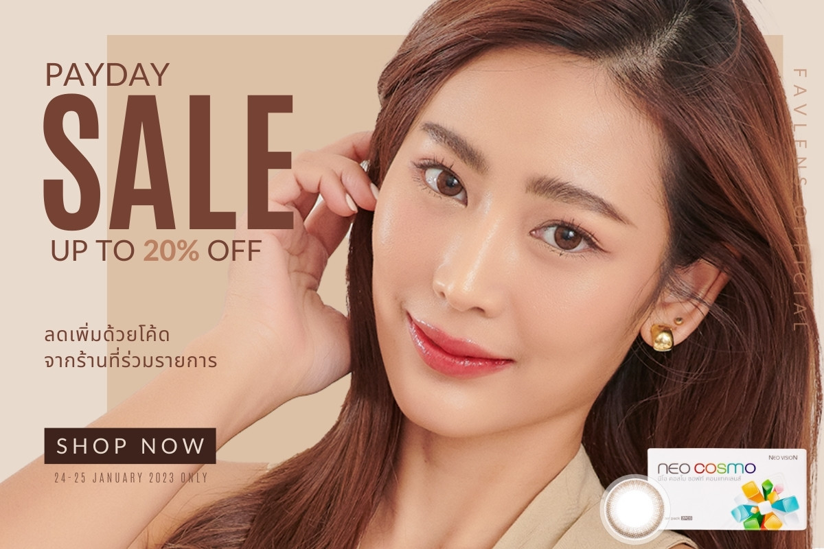 Tuesday Promotion Favlens 20% OFF Neo Cosmo Contact Lens