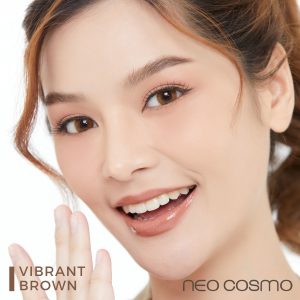 คอนแทคเลนส์ Vibrant Brown (Neo Cosmo)