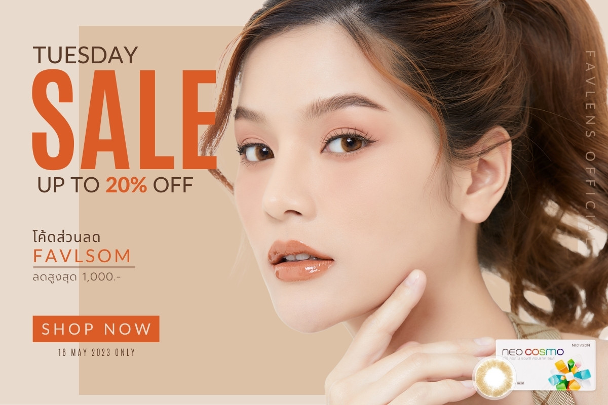 Tuesday Promotion Favlens 20% OFF Neo Cosmo Contact Lens